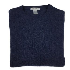 Geoffrey Beene 100% Cashmere Ribbed Sweater
